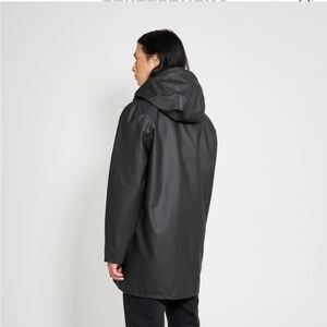Stutterheim Stockholm Raincoat, Black